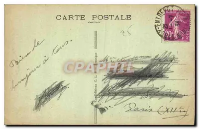 La Grace-Dieu — A Glaciar — Sítios Pitorescos da Franche-Comté — n°508 — Verso