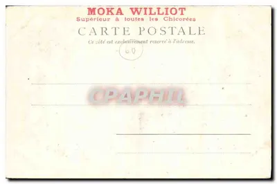 Place du Château — Compiègne — wydawca Moka Williot, nr 731 — Rewers