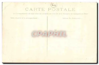 Compiègne — Widok na zamek — Wydawnictwo Nowel Galerie — Rewers
