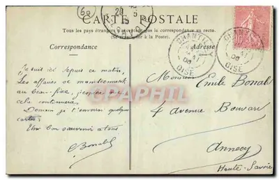 Alrededores de Chantilly — La Mesa — Colecciones ND Fot — Reverso
