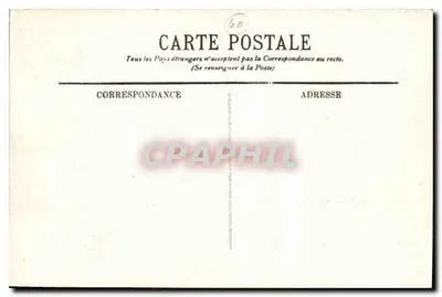 Chantilly — O Castelo — A Fachada Nordeste — LL. — Verso