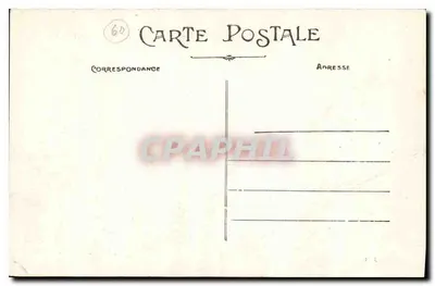 Chantilly — O Castelo, fachada Noroeste — Ed. J. B. — Verso