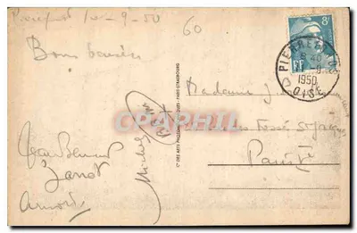 PierreFonds — O Castelo — LL 46 — Dép. Loir-et-Cher — Verso