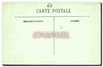 Compiègne — Park Zamkowy — La Tonnelle — LL. — Rewers
