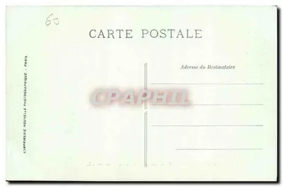 Zamek Chantilly — Zamek widziany z Parku — LL. — Rewers