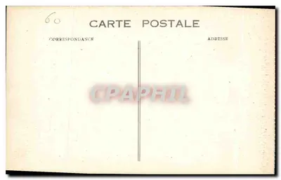 Pałac w Compiègne — Kąt Parku — A. Boudier, Versailles — Rewers