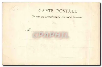 Zamek w Chantilly — Katedra — É. de B. Fot. Seille (Bser) — Rewers