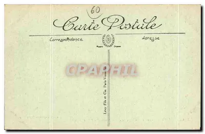 Chantilly — Ogólny widok z ulicy Lionów — Wydanie specjalne Damiot, Selecta — Rewers