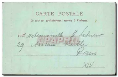 Castelo de La Chapelle — A Sala dos Guardas — fotografia de Édouard Laigle, Paris — Verso