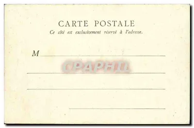 Cabinet Abdycji — Fontainebleau — B.F., Paryż — Rewers