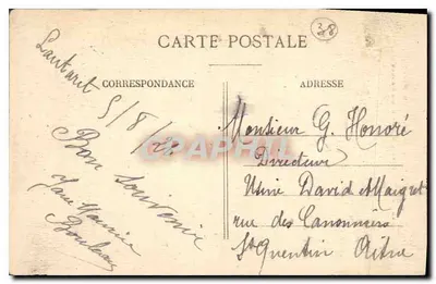 Dauphiné — Kaskada Pise — Foto Oddoux, n°770 — Rewers