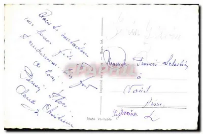 Família — São Nicolau — J.C. Paris, n°816 — Verso