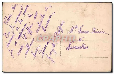 Mulher jovem sorridente — com buquê — editada por Lote, Paris, n° 1605 — Verso