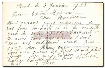 Młoda kobieta w kolorowej sukni — Dobra Rada — wydawca M, nr 583 — Rewers