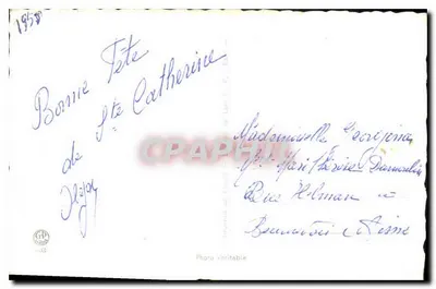 Młoda kobieta z koszykiem z kwiatami — wydawca Senate Catherine — Rewers