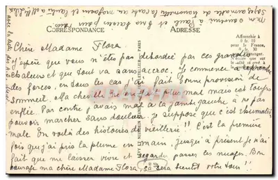 Rethondes - Przecinek Armistycy inaugurowany 11 listopada 1922 — (Marcel Magès, architekt) — Wyd. Lambert Henry — Rewers