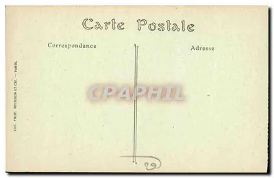 Zamek Pierrefonds — Krypta i Schody Honorowe — Phot. Neurbien et Cie, Paryż — Rewers