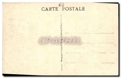 Senlis (Oise) - De Kathedraal — Edit. J. R. — Achterkant