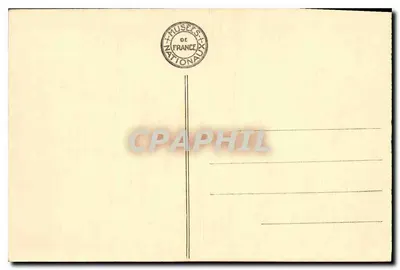 Palácio de Fontainebleau — Salão de Música — editor A.L. n°7 — Verso