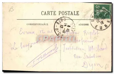 Chantilly — Zamek (Strona Zachodnia) — LL. N° 133 — Rewers