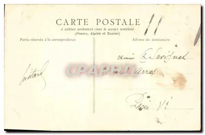 Zamek w Chantilly — Galeria Logis - Salon d'Orléans — B.F. Paris — Rewers