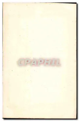 Madonna z prasówką — rzeźba Raphaëla — wydawca A.W. Schindgen, Paryż — Rewers