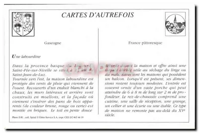 Gastambidia (Saint-Pée-sur-Nivelle) — dom baszkij — Rewers
