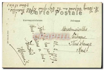 Versailles — Het Petit Trianon — Het Tempel van de Liefde — LL. n° 230 — Achterkant