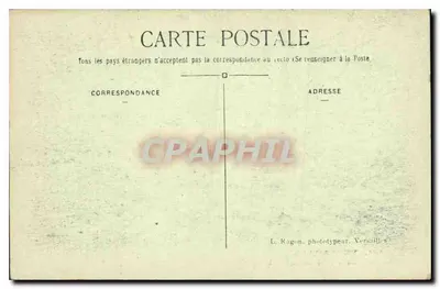 Sala do Jeu de Paume — Versailles — L. R. — Verso