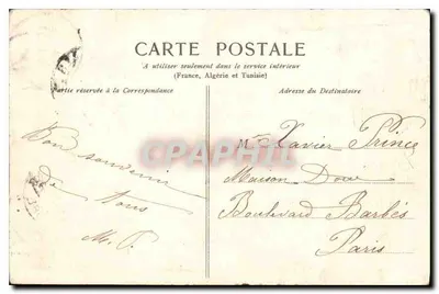 Bacchus ou da Primavera — Parque de Versalhes — Madame Moreau, editora, Versalhes. — Verso