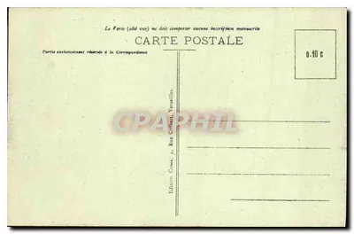 Versalles - El Parque - Bassin de Latone - Grandes Eaux — Reverso