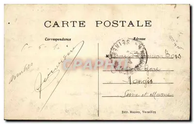 Park VERSAILLES — Basen Latone — Edit. Manien, Versailles — Rewers