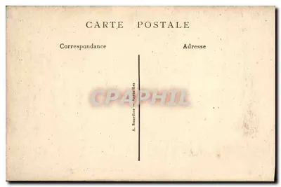 Palais de Versailles — Galerie des Batailles — A. Bournier — Verso