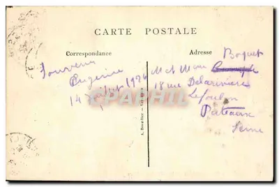 Floresta de Chantilly — Rua dos Leões — editor Pasteur, n° 170 — Verso