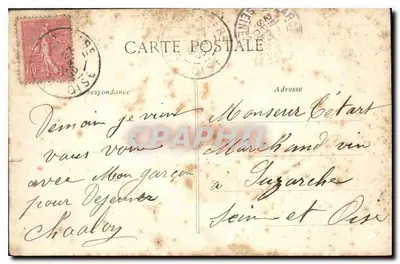 Chantilly — Szkoła Pani Świętej Józefy — C.L.C. — Rewers
