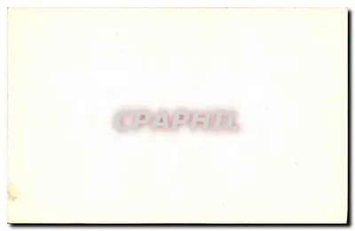 Mulher em um jardim — Marrakech — carta postal autografada — Verso