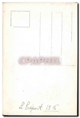 Dois crianças em traje de marinheiro — estúdio — Le Préport 1916 — Verso