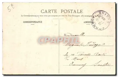 Paris - Jardim do Luxembourg - A Fonte Médicis (VI) — G. I. — Verso