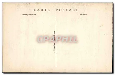 La Madeleine - Capilla de San Agustín - Estatua del Santo de Signol — Reverso