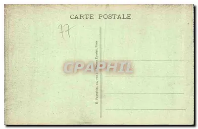 Palácio de FONTAINEBLEAU - Sala do Conselho — A.P. — Verso