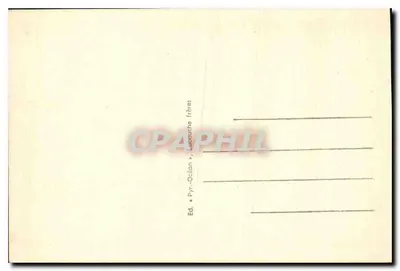 Les Hautes-Pyrénées — Wokół Cauterets — Wodospad Lutour — nr 758 — wyd. Lapoucha frères — Rewers