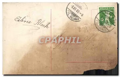 एक बच्चा बारी बिस्तर में — स्विटजरलैंड — एडिटर अज्ञात, श्रृंखला संख्या अदृश्य — पीछे