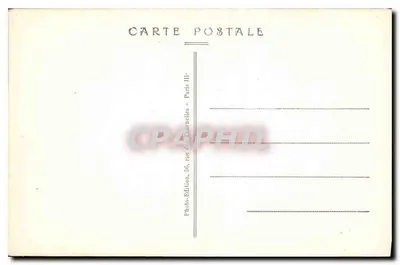 Floresta de SENART (S-et-O) — Caminho do Carvalho de Antin — Photo-Edition III, Paris — Verso