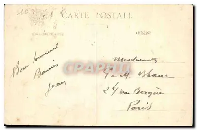 Bagnères-de-Bigorre — L'Adour et la Vallée de Campan — Librairie Sajous, Bagnères-de-Bigorre — Rewers