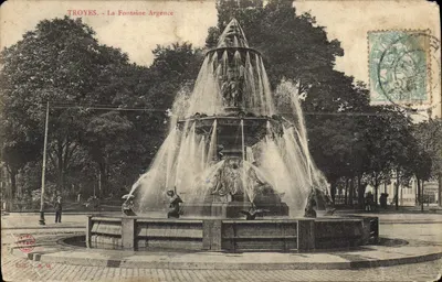 Troyes - Fontanna Argence — wydawca S.R.W.