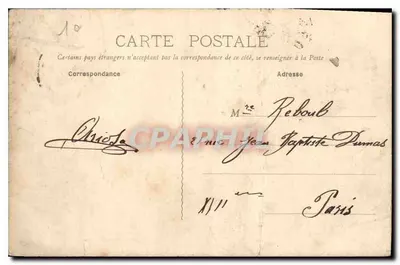 Bar-sur-Aube — De Aube en het Hoogmolen — R. W. uitgever, Bar-sur-Aube — Achterkant