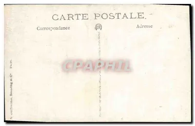 Junge Frau — Studio — Verlag G. Gauthier, n° 5 — Rückseite