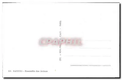 Saintes — Zespół Aren — C.A.P. Paris — Rewers