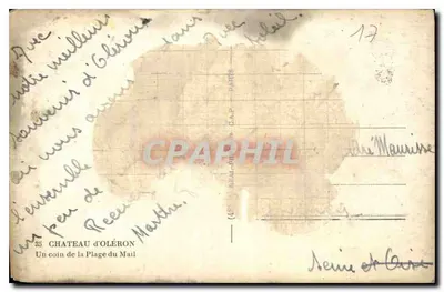 Zamek Oléron — fragment plaży Mail — Rewers