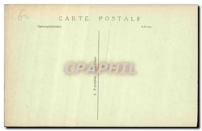Castello di Chantilly — Il Parco (Le Tre Aree) — A. P. — Verso